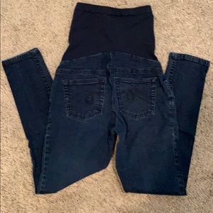 Motherhood maternity skinny jeans size PXS EUC